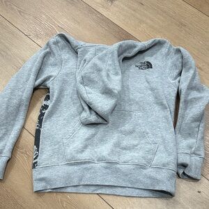 The North Face Kids Light Gray Hoodie